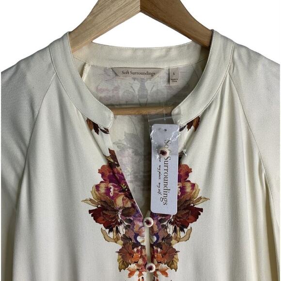 Soft Surroundings Paulette Tunic Shift Dress Womens Size Large NWT $150 - Picture 6 of 11